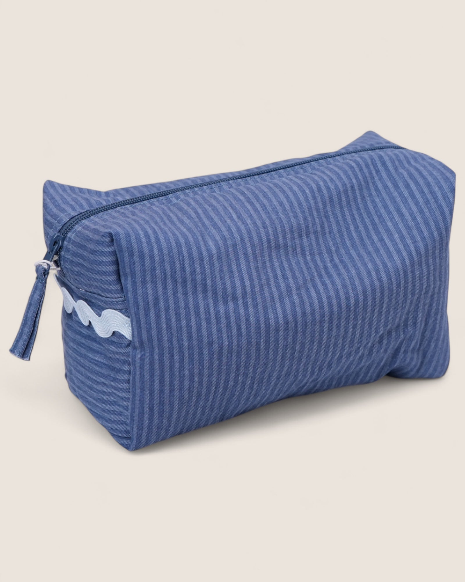 Trousse de toilette en coton Océan Ciel