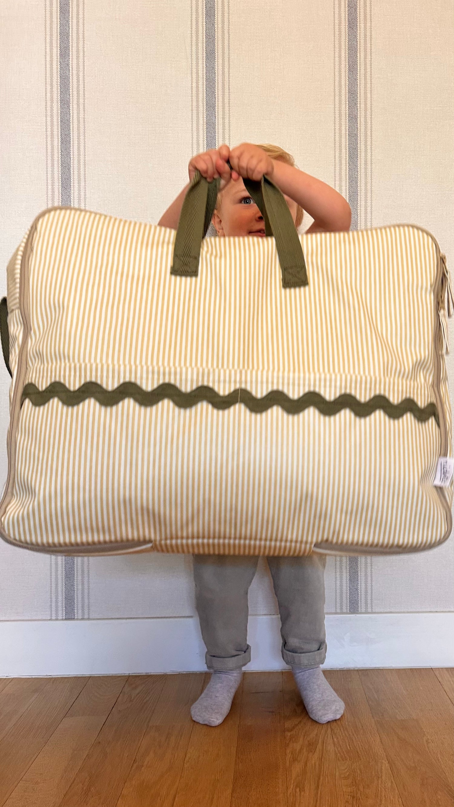 Maleta maternidad impermeable Classique Olive