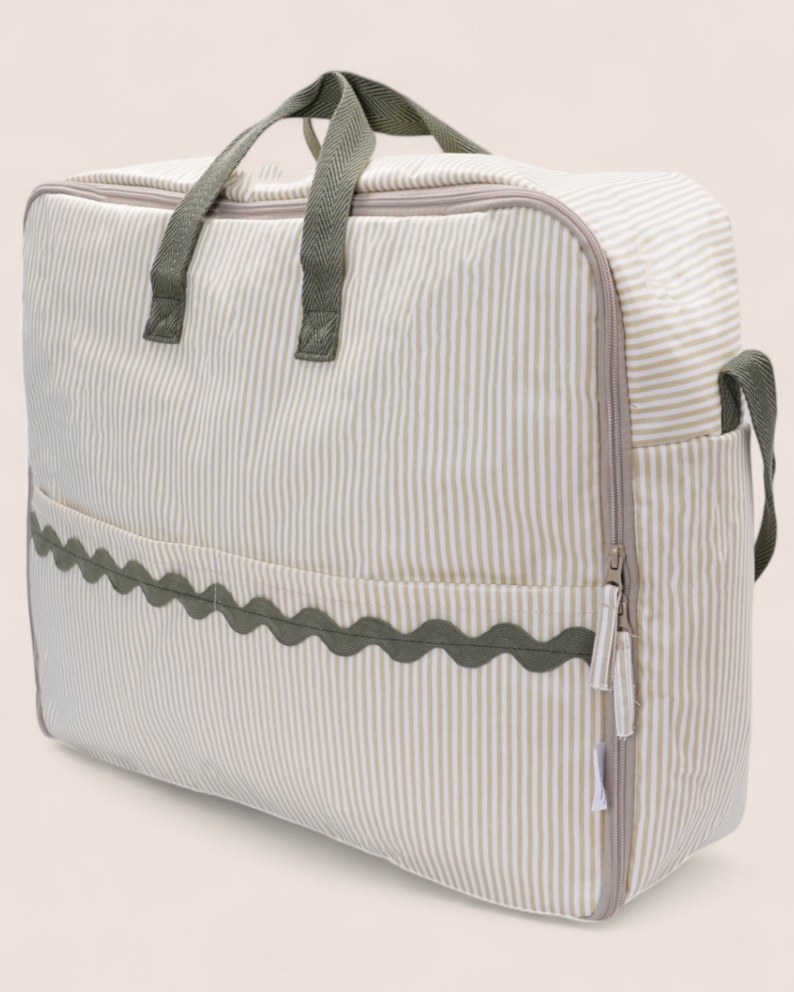 Nidota Classique Olive Waterproof Maternity Bag side view