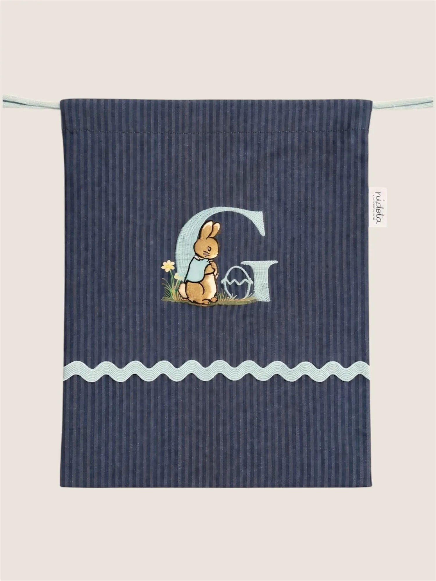 Pochon Océan Ciel personnalisé broderie de Pâques – Série Limitée