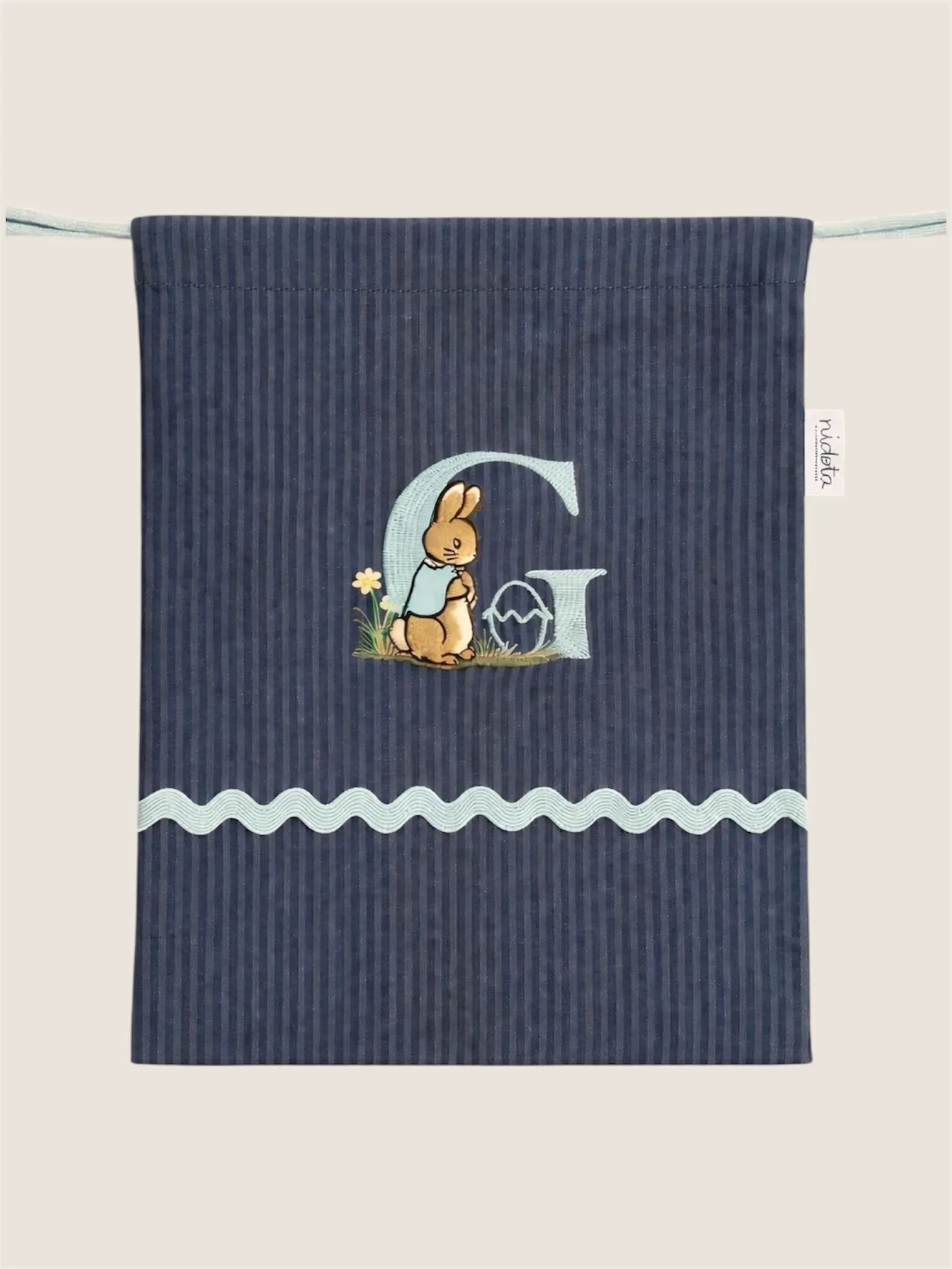Pochon Océan Ciel personnalisé broderie de Pâques – Série Limitée