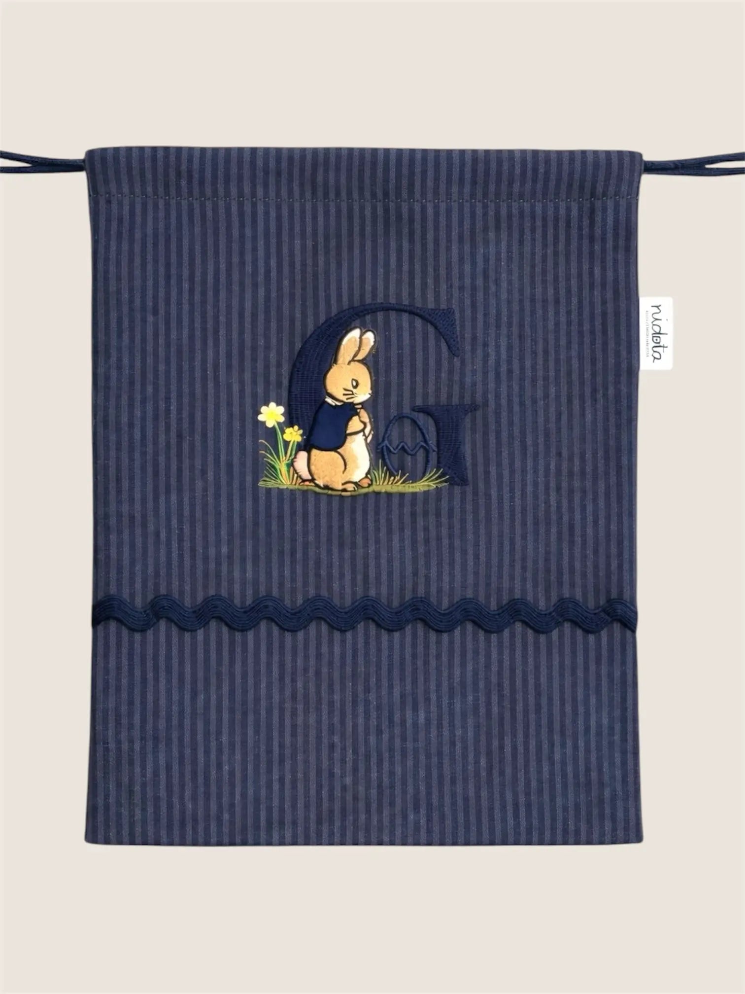 Pochon Océan Marine personnalisé broderie de Pâques – Série Limitée